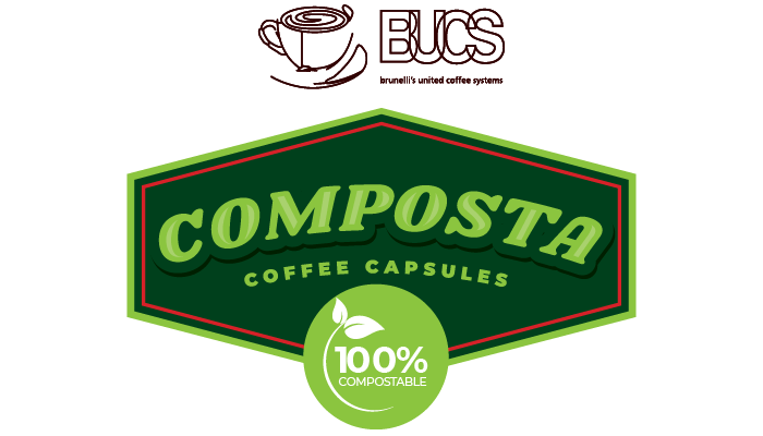 BUCS Brunellis - Composta Pods - Compostable Capsules Tasting Box
